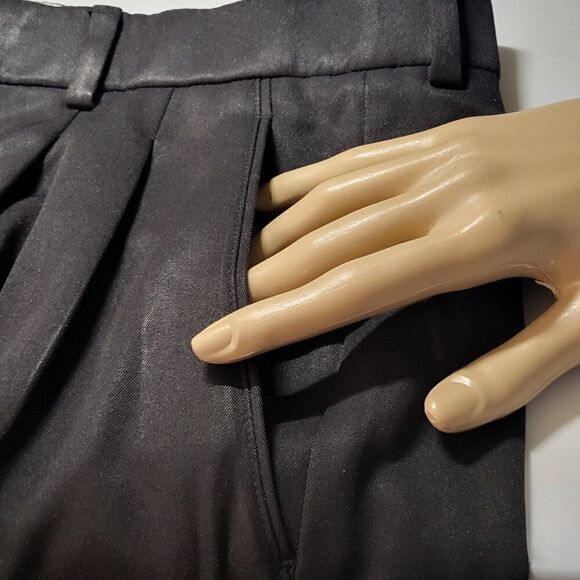 Paul Fredrick, Like New, Black Men's Shorts, Waist 34', Length 21" - Picture 6 of 8